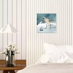 Delray Sandpiper Canvas Art Print