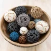 Denim Blue Dried Orb Bag