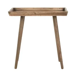 Desert Brown Nola Accent Table