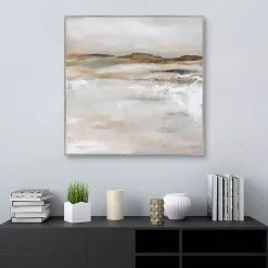 Desert Floor Framed Canvas Art Print