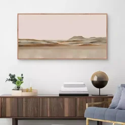 Desert Home Framed Canvas Art Print