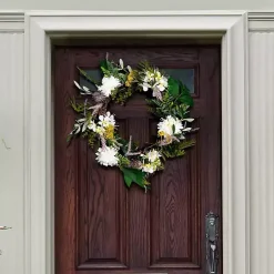 Dhalia and Olive Wreath
