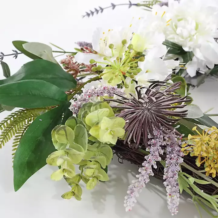 Dhalia and Olive Wreath