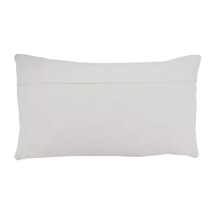 Diamond Weave Lumbar Pillow