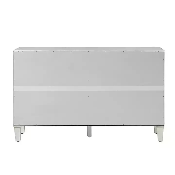 Dietrich White Wood 4-Door Sideboard