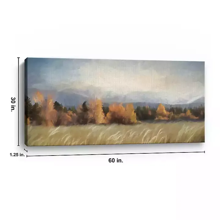 Dillon Farms Fall Colors Canvas Art Print