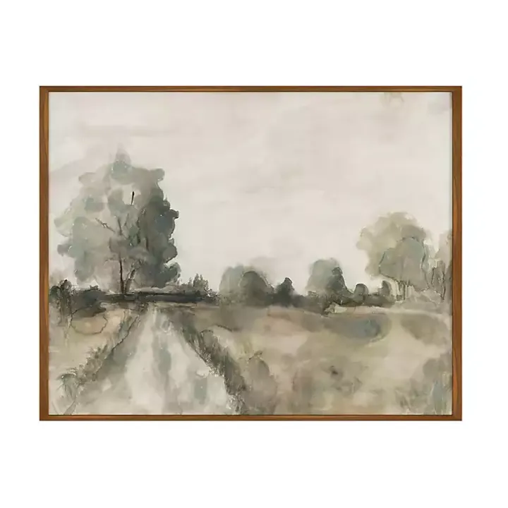 Distorted Reality Framed Canvas Art Print