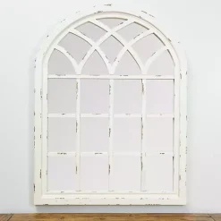 Distressed Cream Sadie Arch Mirror