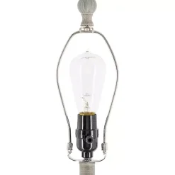 Distressed Gray Hadlee Floor Lamp