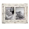 Distressed Whitewashed Collage Picture Frame