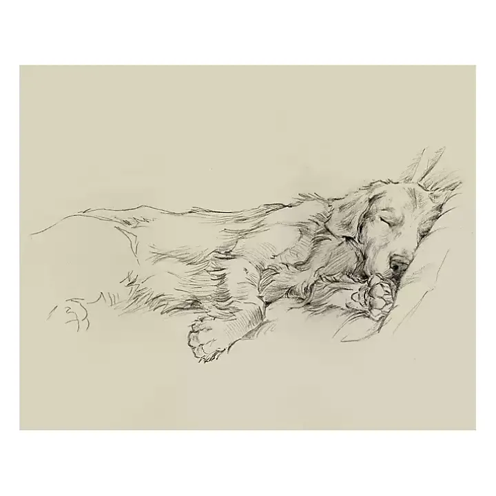Dog Days III Canvas Art Print