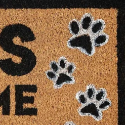Dogs Welcome People Tolerated Coir Doormat