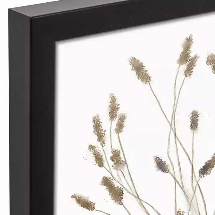 Dried Florals 4-pc. Framed Canvas Art Print Set