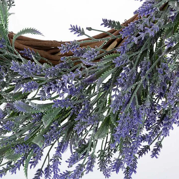 Dried Lavender Stems Wreath