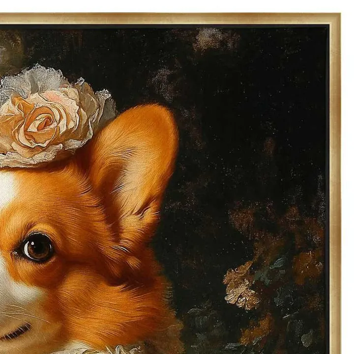 Duchess Wilhelmina Wagglesworth Framed Art Print