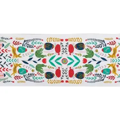 Easter Garden Folk Table Runner, 72 in.