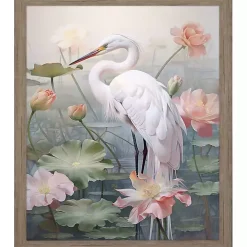 Elegant Plumage Framed Art Print