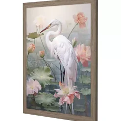 Elegant Plumage Framed Art Print