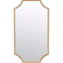 Elenin Gold Scalloped Wall Mirror