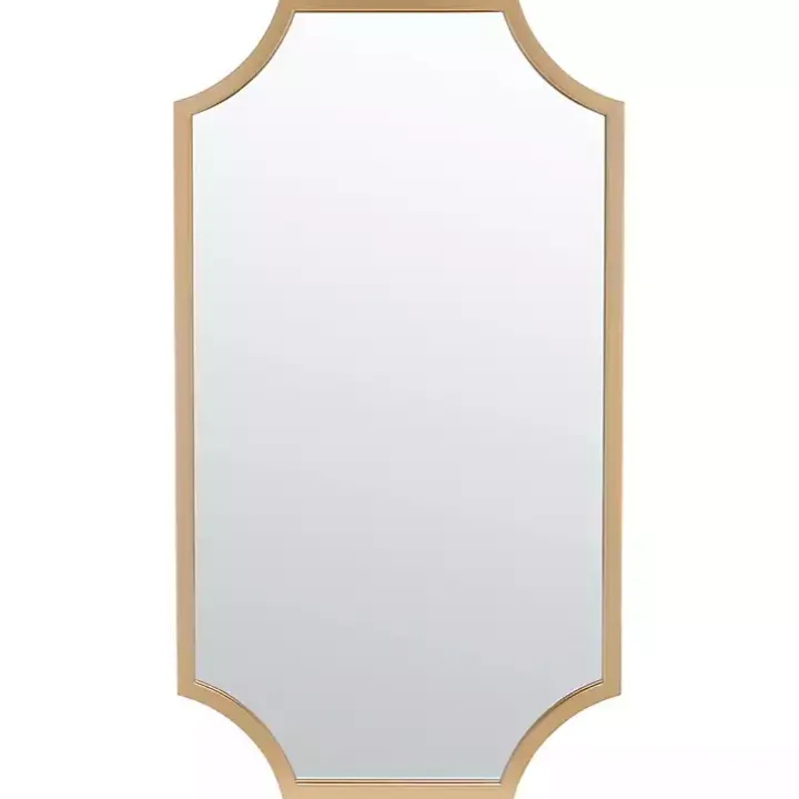 Elenin Gold Scalloped Wall Mirror