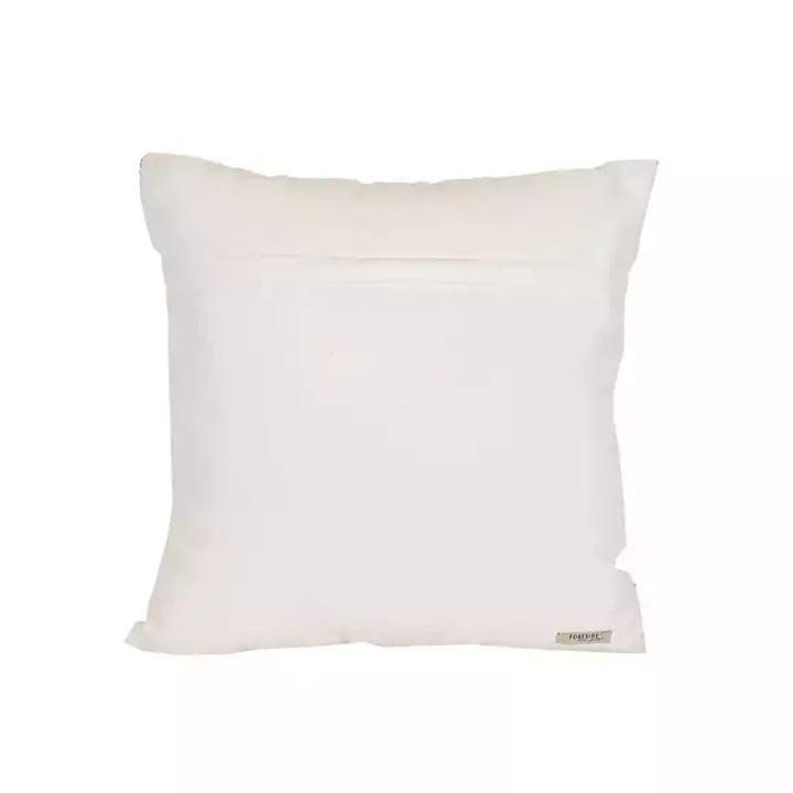 Emerald Woven Geo Stripe Indoor/Outdoor Pillow