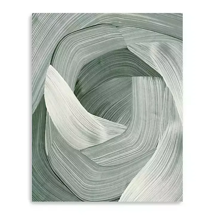 Enriched Emerald Canvas Art Print, 24x30 in.