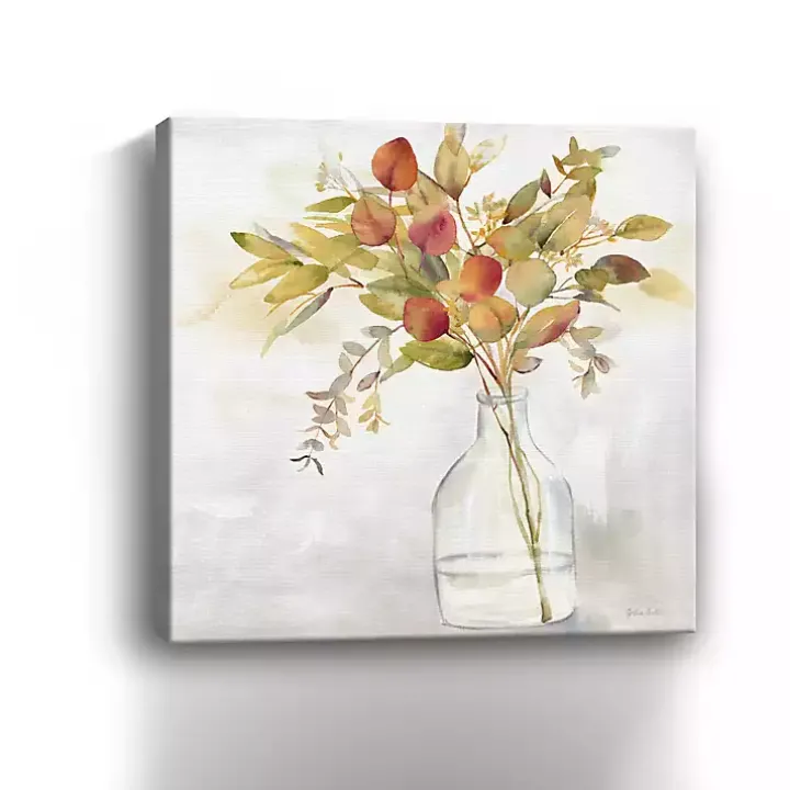 Eucalyptus Vase Spice I Canvas Art Print