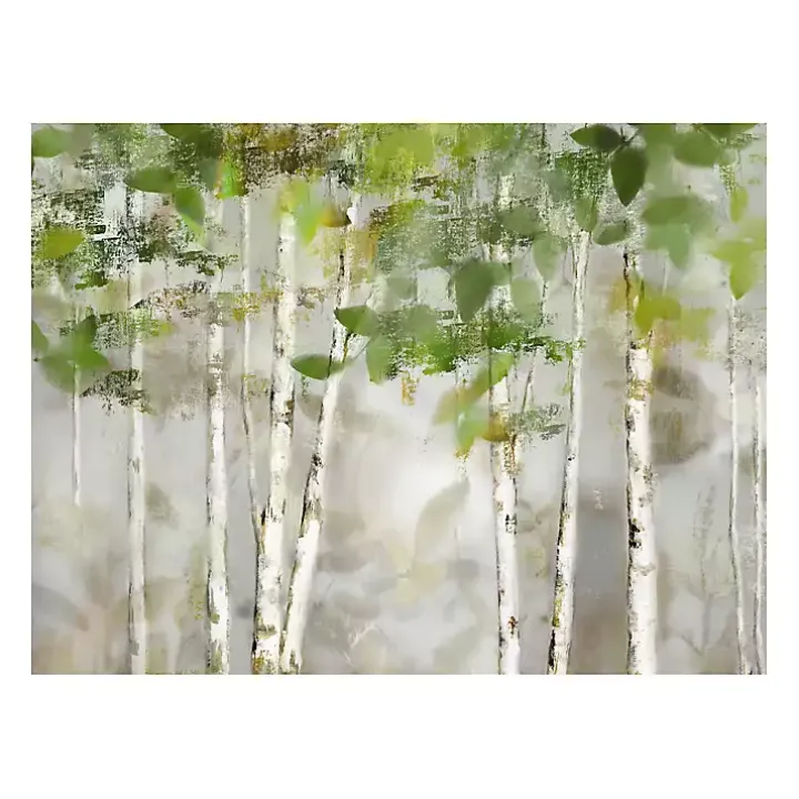 Evergreen Forest Giclee Canvas Art Print