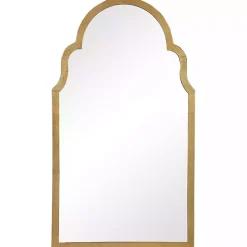 Ezra Gold Leaf Arched Mirror