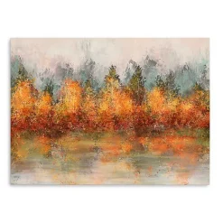 Fall Abstract Canvas Art Print, 32x24 in.