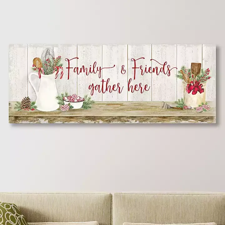 Family & Friends Canvas Art Print