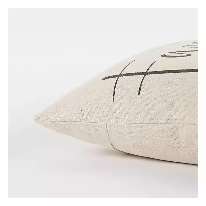 Family Where Love Never Ends Pillow