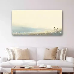 Far Green Hill Canvas Art Print, 30x60