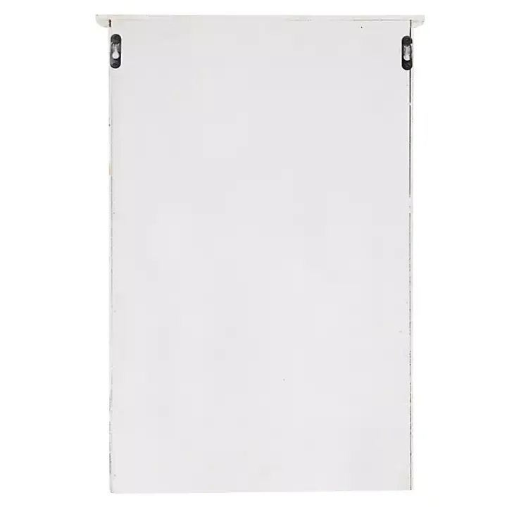 Farmhouse 2-Drawer Wall-Mounted Cabinet