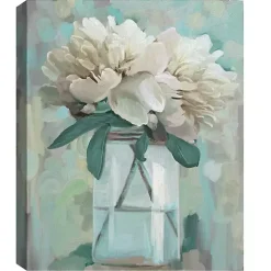 Farmhouse Peonies Canvas Art Prints, Set of 2