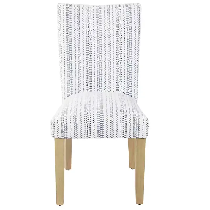 Farmhouse Stripes Highback Dining Chairs, Set of 2