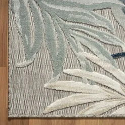 Ferns and Palms Indoor/Outdoor Area Rug, 7x9