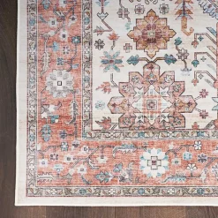 Fiona Vintage Bordered Runner, 2x7