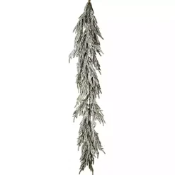 Flocked Norfolk Pine Garland