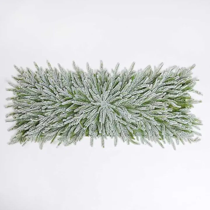 Flocked Norfolk Pine Table Topper