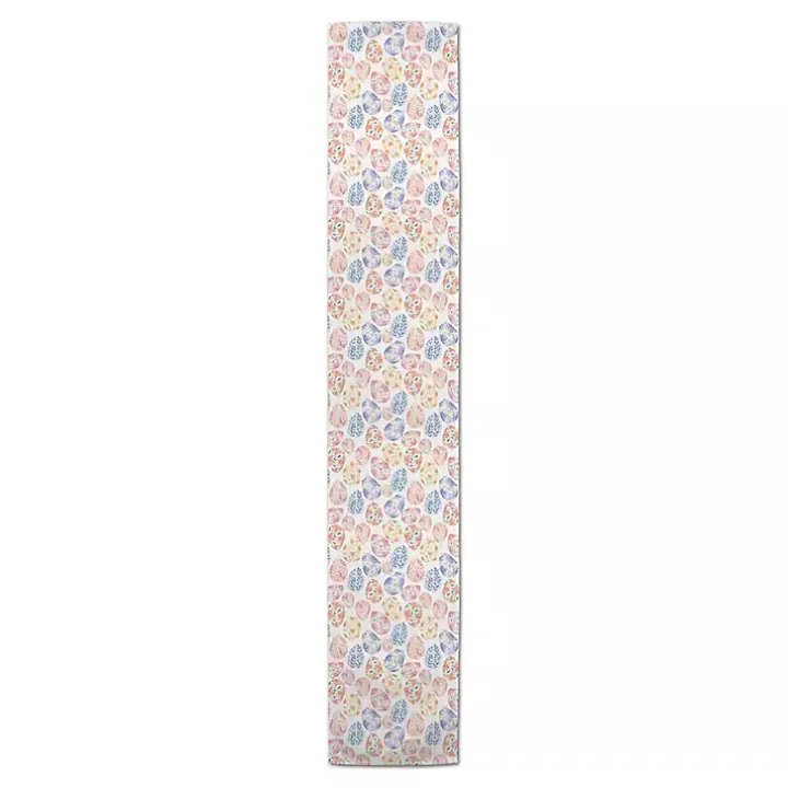Floral Easter Eggs Table Runner, 90 in.