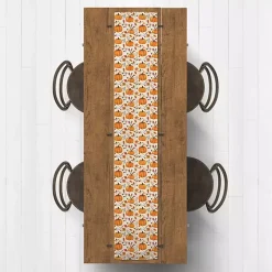 Floral Pumpkin Patch Table Runner, 72 in.