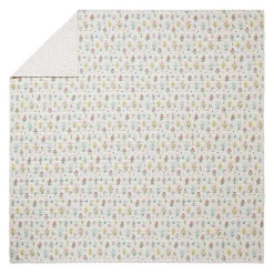 Floral Wallpaper 3-pc. King Quilt Set