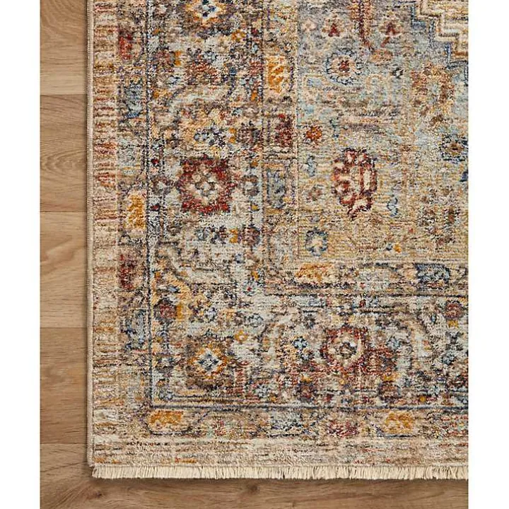 Florence Sunset Medallion Area Rug, 6x9