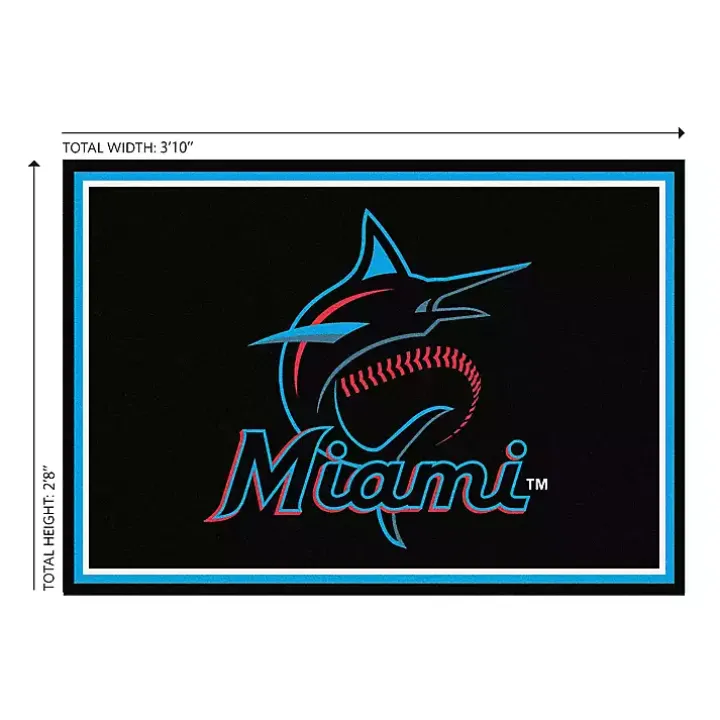 Florida Marlins Spirit Rug, 3x4