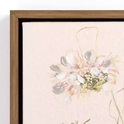 Flower Stems II Framed Canvas Art Print