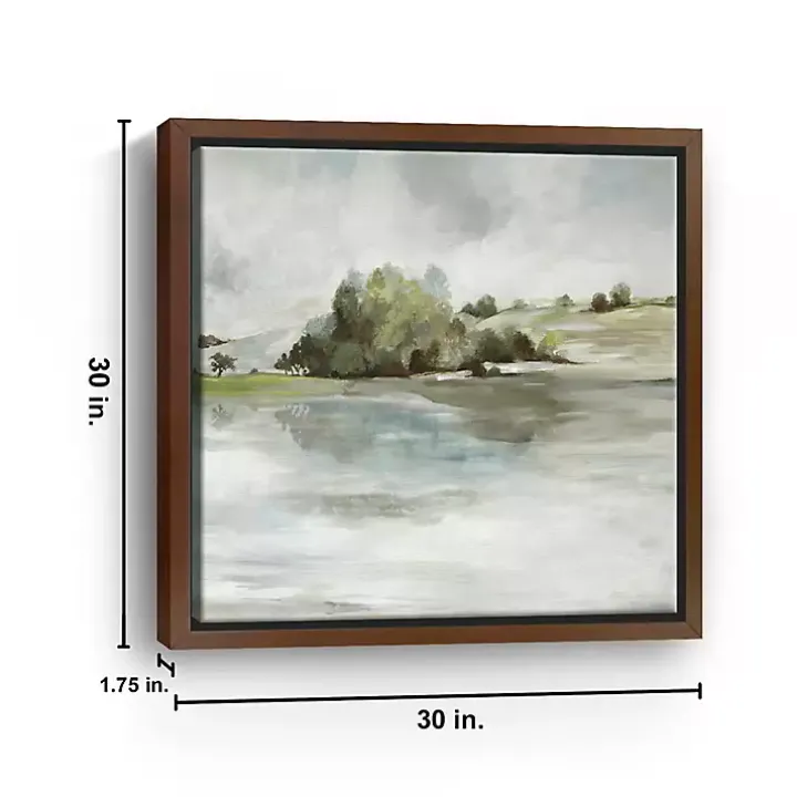 Forest Look Out Framed Canvas Art Print