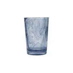 Fortessa Blue Swirl Tall Glasses, Set of 6