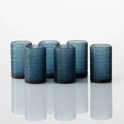 Fortessa Cornflower Bead Tall Glasses, Set of 6