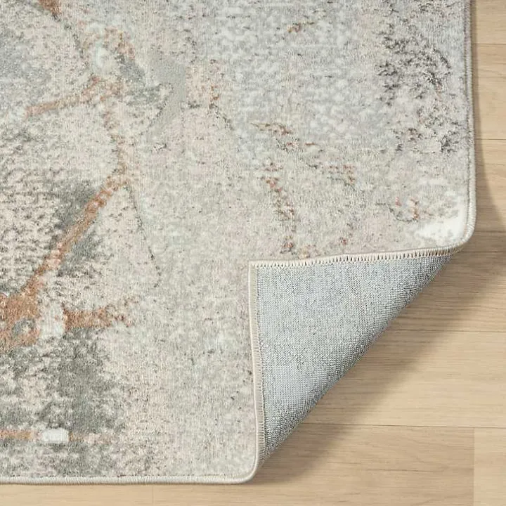 Fractional Stone Area Rug, 7x9